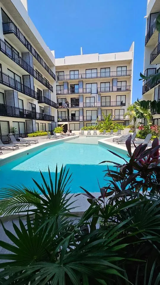 Apartment Beach Studio In Playa Del Carmen Mexico